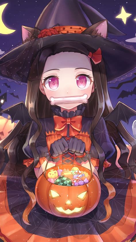 Halloween Nezuko Wallpapers - Wallpaper Cave