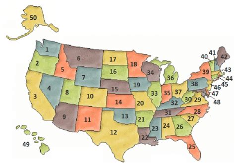 Map Of Usa Quiz – Topographic Map of Usa with States