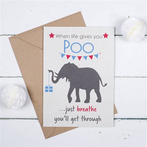 funny get well soon card by talk of the town parties | notonthehighstreet.com