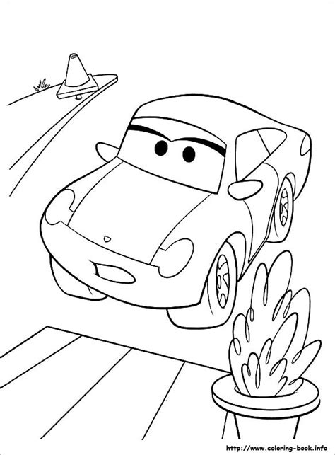 Car Coloring Page For Kids