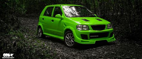 Maruti Alto 800 Modified ‘Green’ Kerala – ModifiedX