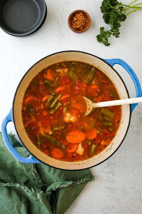 Frozen Vegetable Soup - I Heart Vegetables