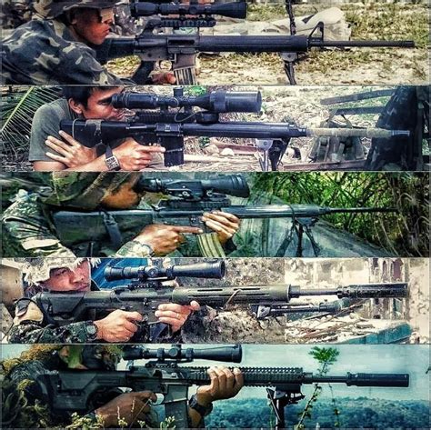 Philippine Marine Scout Sniper Rifles from Gen 1 to Gen 5 : ar15