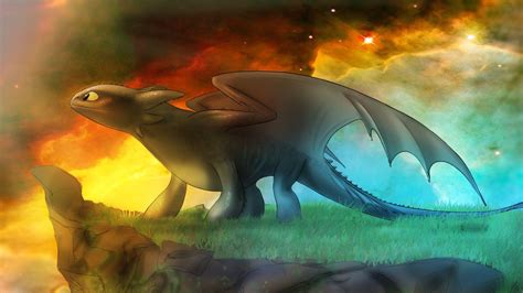 Toothless Animated Wallpaper - IMAGESEE