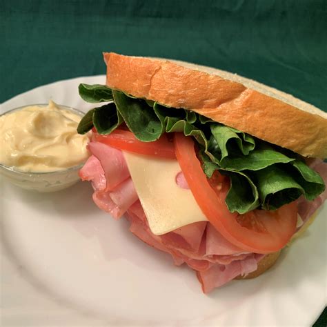 Ham & Swiss Cheese Sandwich - Lehmans Deli