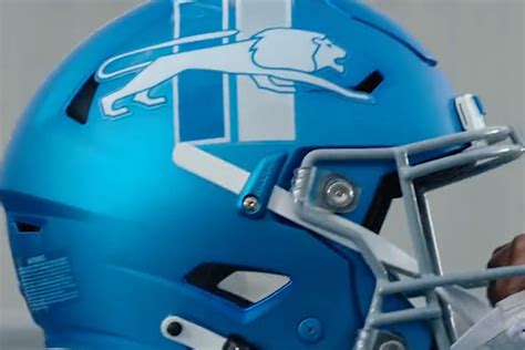 VIDEO: Detroit Lions unveil 2023 alternate helmet design - Pride Of Detroit