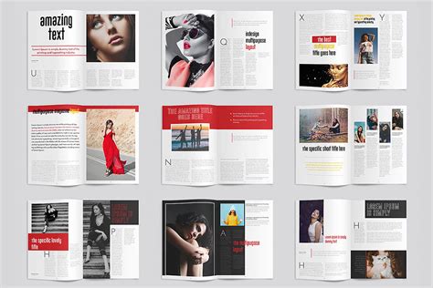 Tips For Creating Magazine Layout Templates In 2023 - Free Sample ...