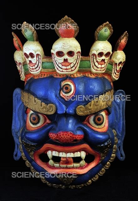 Sikkim Dance Mask, India | Stock Image - Science Source Images