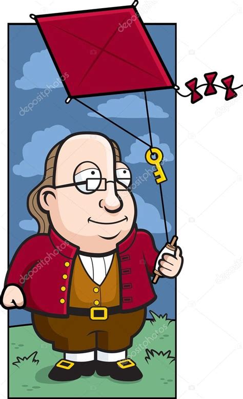 Ben Franklin Kite Stock Vector Image by ©cthoman #85923888