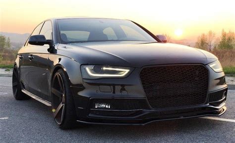 Audi A4 B8.5 Facelift Maxton Design Add on Front Lip v2 -SLINE FIT – JAFperformance