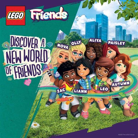 The LEGO Group Supports Diversity with the New LEGO® Friends Characters ...