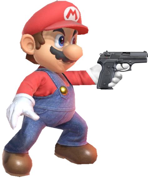 Mario with a gun Memes - Imgflip