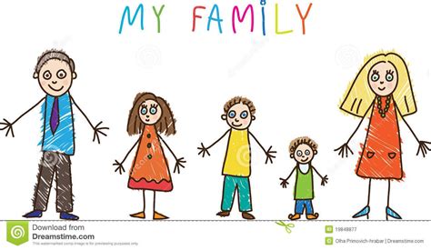 kid family drawing - Google Search | Family drawing, Drawing pictures for kids, Drawing for kids