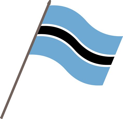 Download Flag, Flag Of Botswana, National Flag. Royalty-Free Vector ...