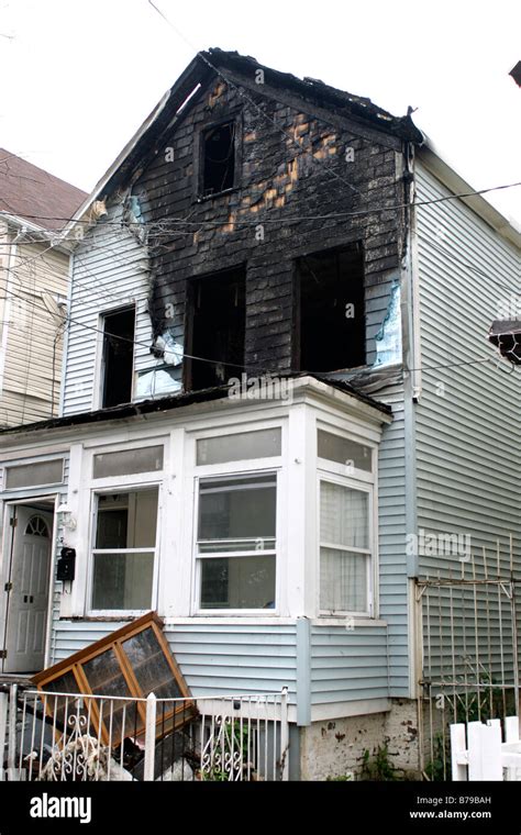 Fire Damaged House Stock Photo, Royalty Free Image: 21719449 - Alamy