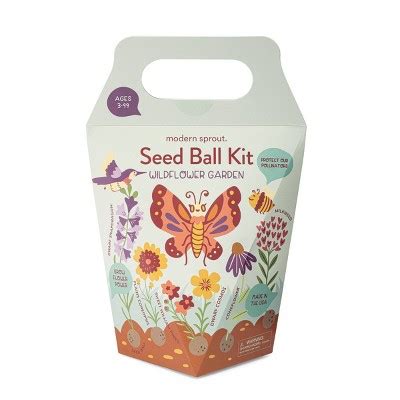 Modern Sprout Diy Garden Seedball Kit - Wildflower : Target