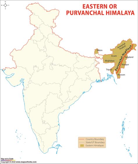 Himalayas Map