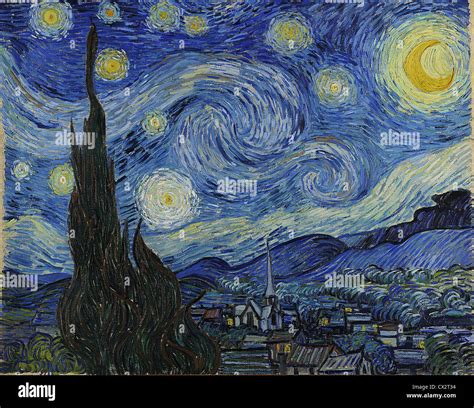 The Starry Night by Vincent van Gogh - Very high quality image of this ...