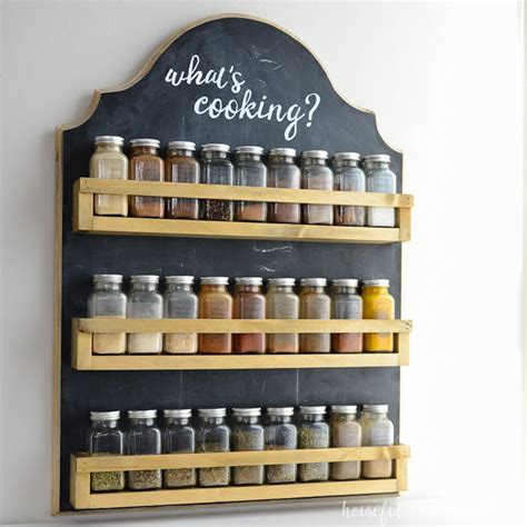 DIY Spice Rack Ideas for an Organized Kitchen - Houseful of Handmade