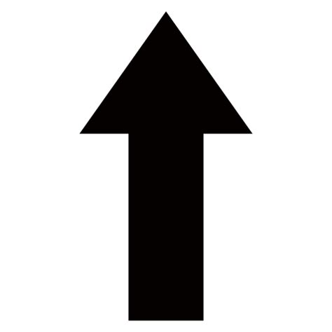 Upwards Black Arrow Emoji for Facebook, Email & SMS | ID#: 916 | Emoji ...