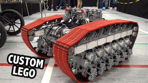 This Massive LEGO Tank Has 48 Motors