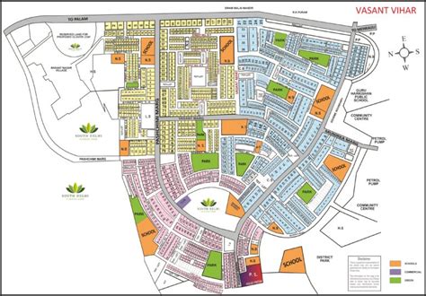 Vasant Vihar MAP - Property in South Delhi : Buy Sell Properties, Flats, Homes, Apartments