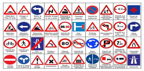 French Road Signs