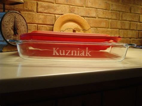 Personalized Pyrex Baking Dish Set - Etsy