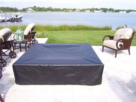 Custom Made Fire Pit Covers | FIREPLACE DESIGN IDEAS