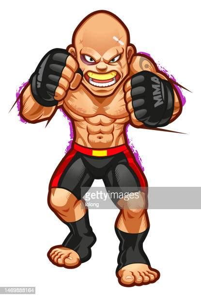 32 Mma Fighter Cartoon Stock Photos, High-Res Pictures, and Images - Getty Images