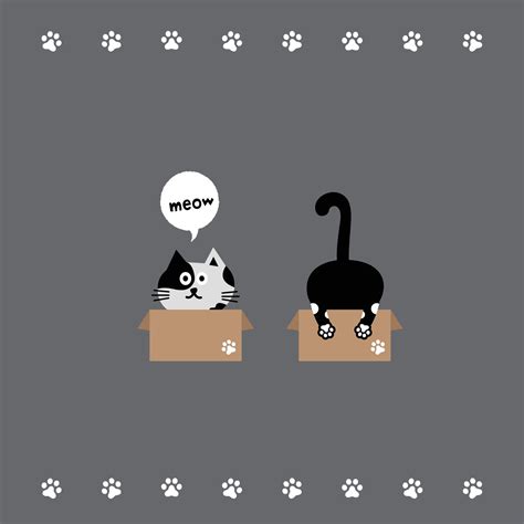 Cat head emoji vector. Vector illustration of the front and back of a ...