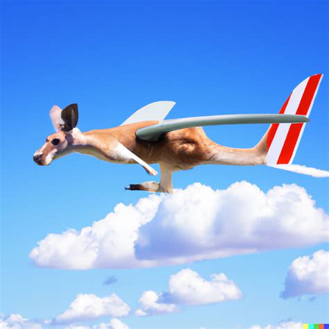 [AI Saturday] Kangaroo flying for Qantas : r/australian