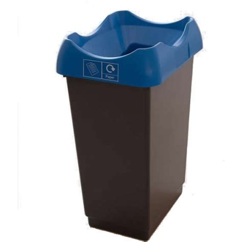 Recycling Bin with Open Top Colour Coded Lids - HSD Online