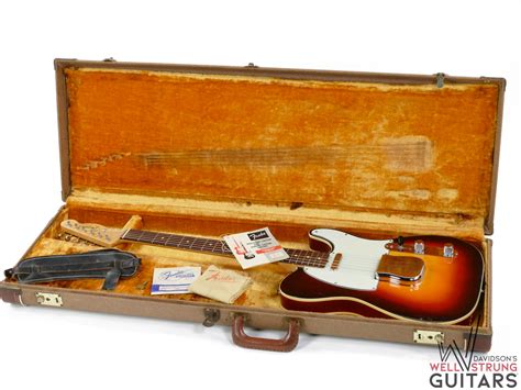 Custom Telecaster – Sunburst – Davidson's Well Strung Guitars – We Buy and Sell Vintage Guitars