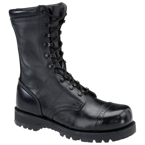 Men's Corcoran® 10" Steel Toe Field Boots, Black - 579102, Combat & Tactical Boots at Sportsman ...