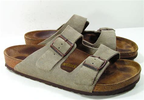 vintage birkenstock sandals mens 10 D or 43 by vintageshoescloset