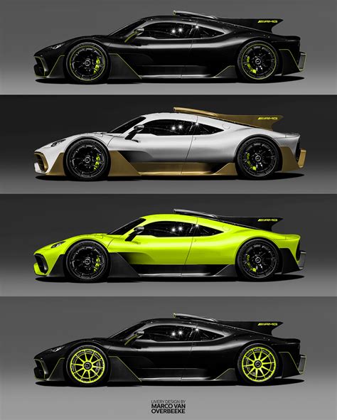 Mercedes-AMG Project ONE Tributes & Custom Liveries :: Behance