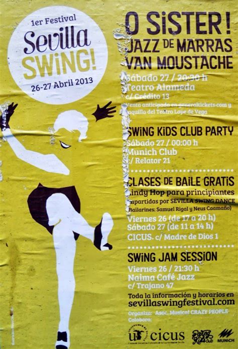 Sevilla swing festival 2013 - poster