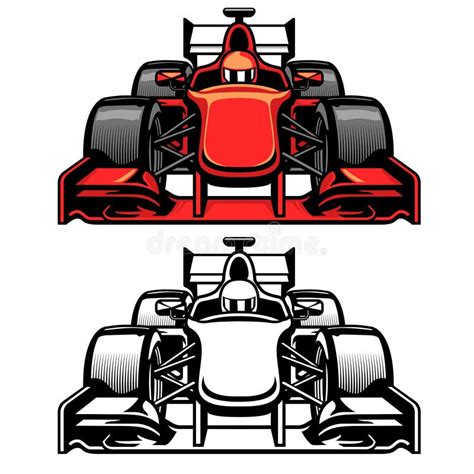 Race Car Side View Clipart