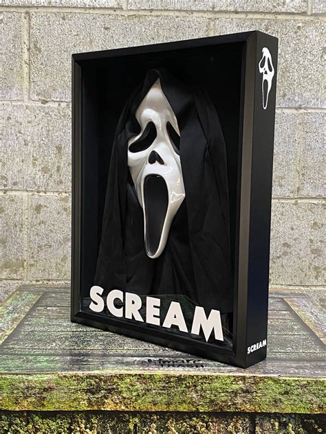 Scream Movie Ghostface Mask Horror Prop Replica Display - Etsy