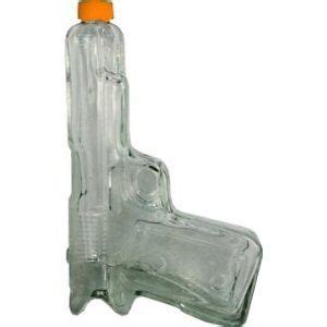 Hand Gun Shaped Liquor Drinking Glass Bottle Decanter | eBay