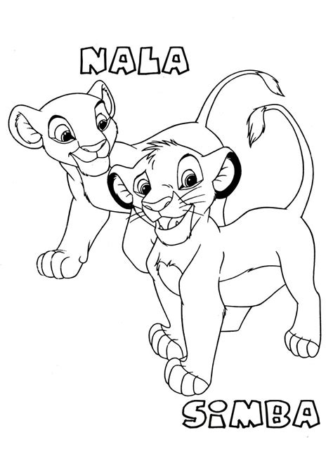 Slashcasual: Lion King Coloring Page