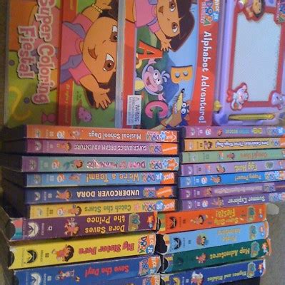 Easter Lot Of Dora The Explorer 25 Dvd, VHS, Books | #138441810