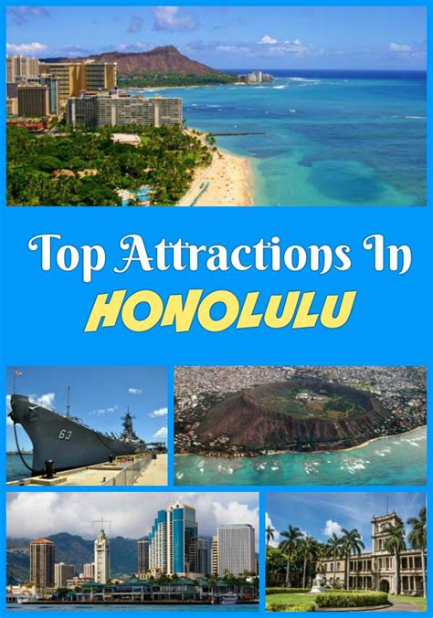 Best Honolulu Attractions And Points of Interest In 2022 | Honolulu attractions, Hawaii travel ...