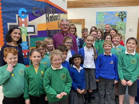 Bishop Stephen's visit to Winterbourne Earls Primary School - The ...