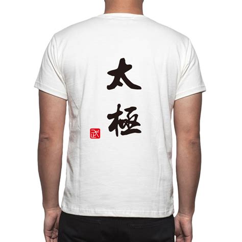 Tai Chi Yin and Yang Chinese Calligraphy of Tai-chi Unisex - Etsy