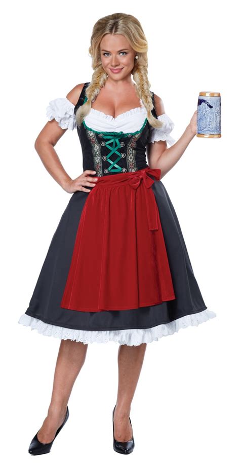 Size: Medium #01572 Oktoberfest Fraulein German Waitress Adult Costume