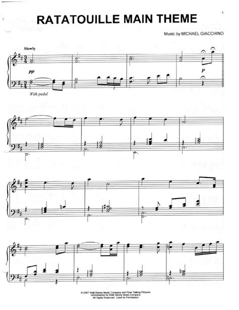 (PDF) Ratatouille Theme Song Piano Sheet - DOKUMEN.TIPS