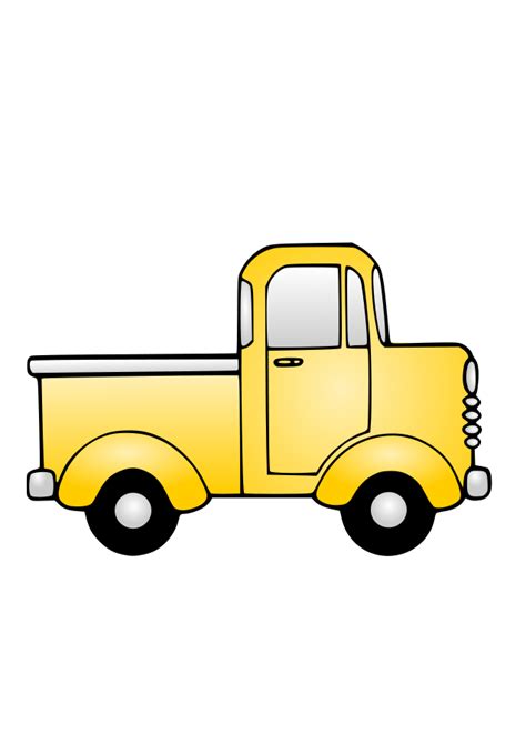 Yellow Dump Truck Clipart - ClipArt Best