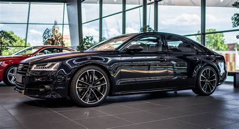 Carbon Black Metallic Audi S8 Plus Shows Off Its Elegant Silhouette | Carscoops